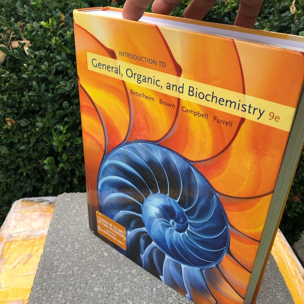 Introduction to General, Organic, and Biochemistry 9e – Orange & Blue Textbook